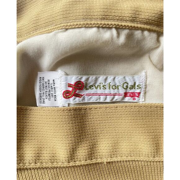 Vintage Levis For Gals Pants Flare Bell Bottom 28" Waist 60's / 70's - Picture 2 of 7